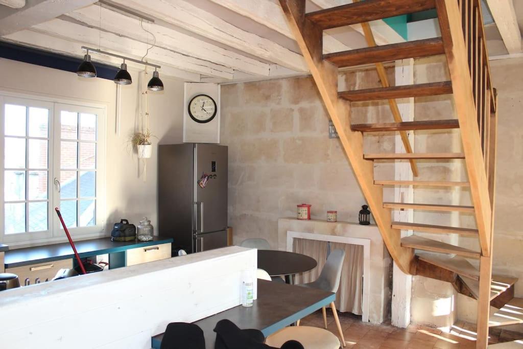 トゥールCharmant Duplex Rue Colbertアパートメント エクステリア 写真