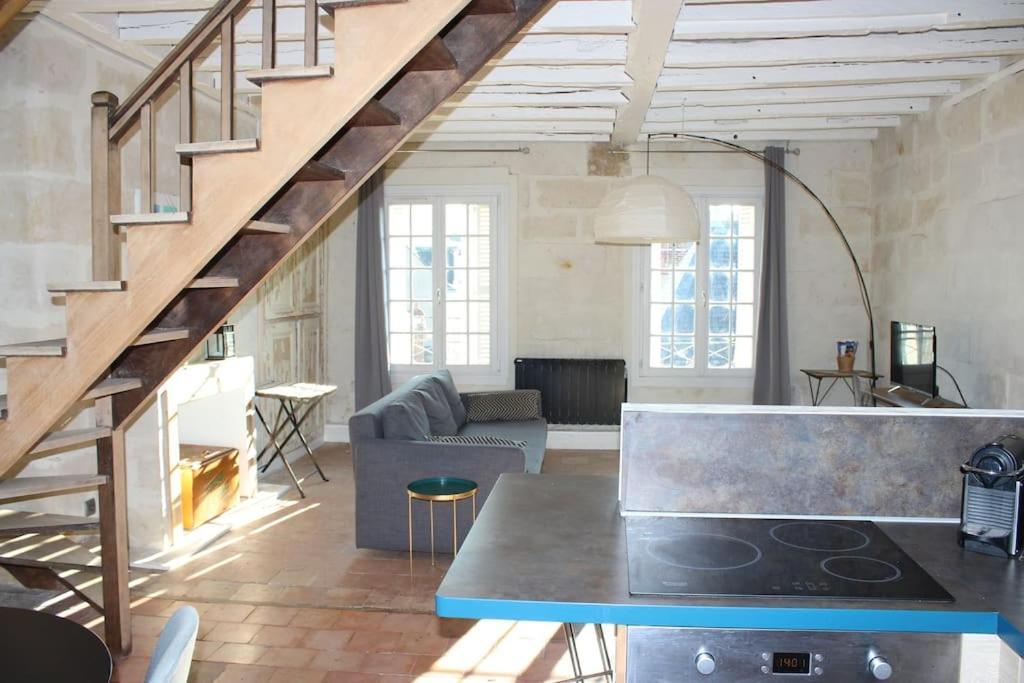 トゥールCharmant Duplex Rue Colbertアパートメント エクステリア 写真